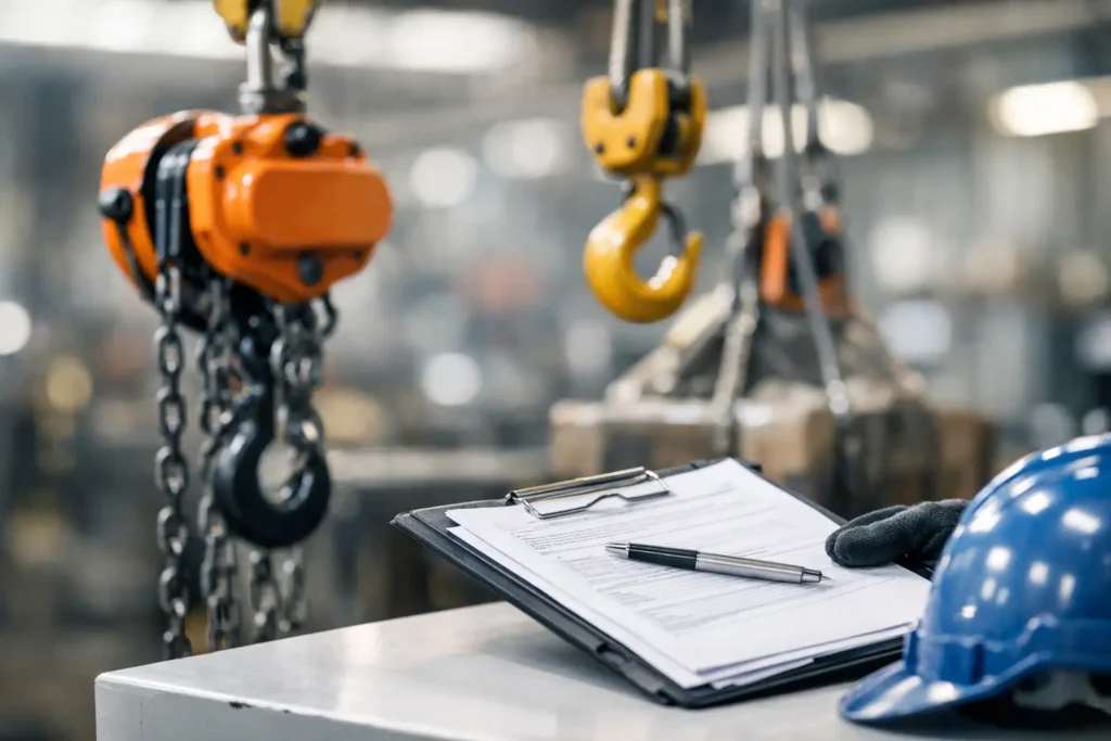 Lifting equipment certification documentation 4 Lifting equipment certification documentation