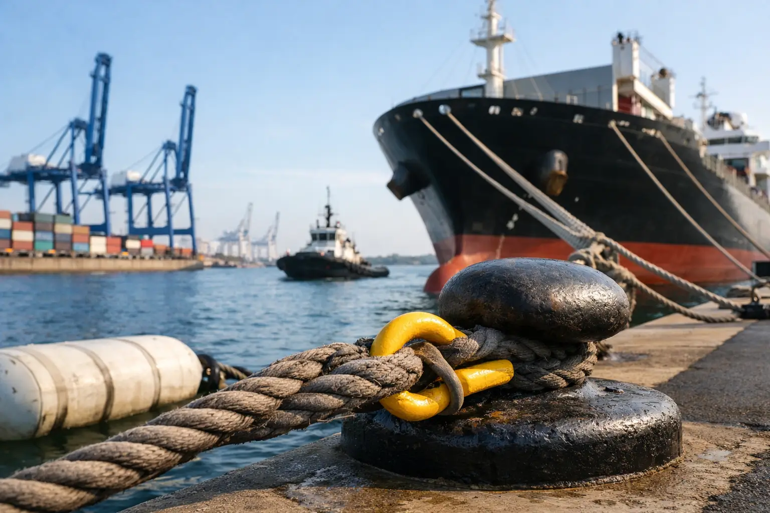 Marine mooring solutions for safer vessel calls