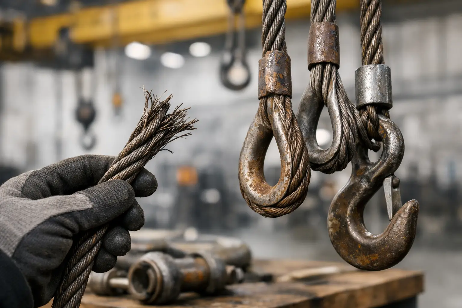 When to replace wire slings: inspection signs