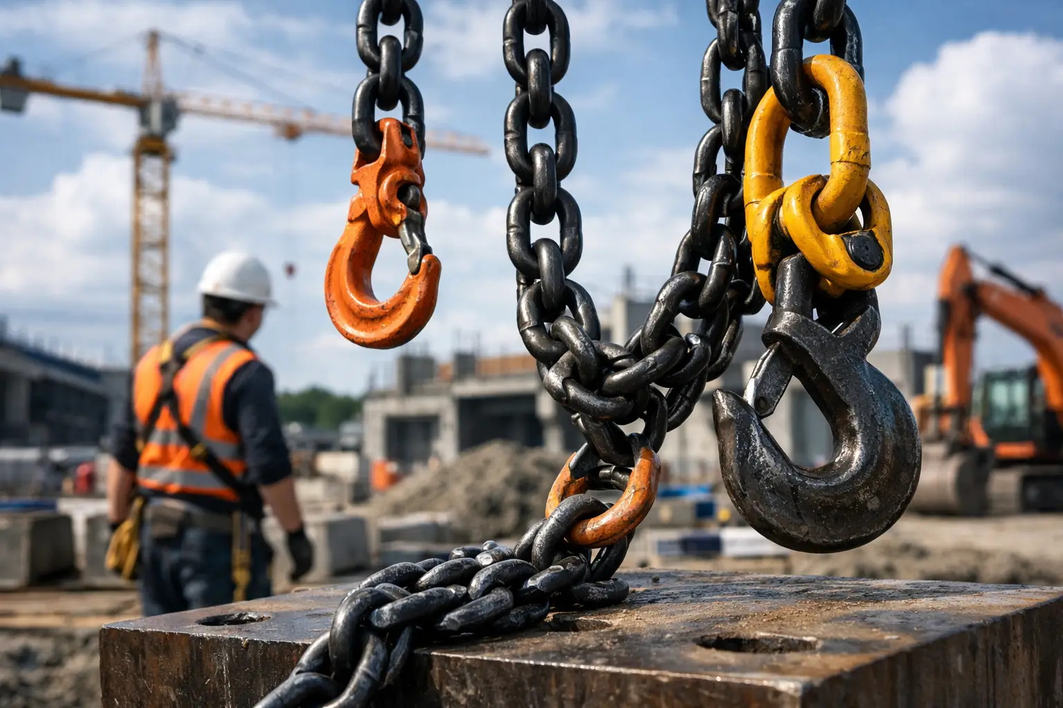 Alloy Chains for Lifting That Hold Up on Site