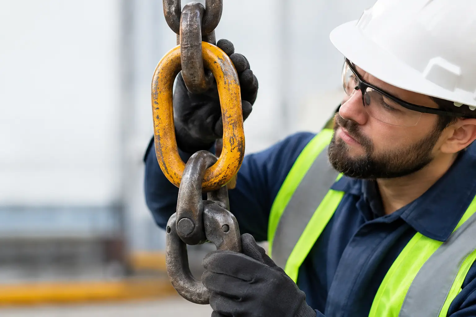 When to replace lifting links: inspection signs