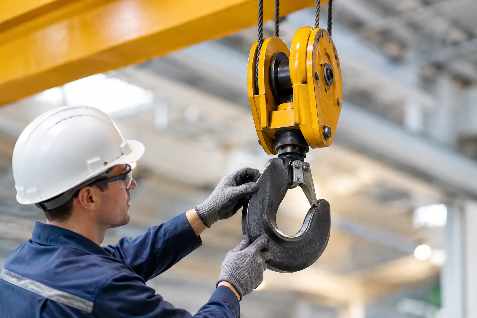 Crane pendant replacement for safer lifting