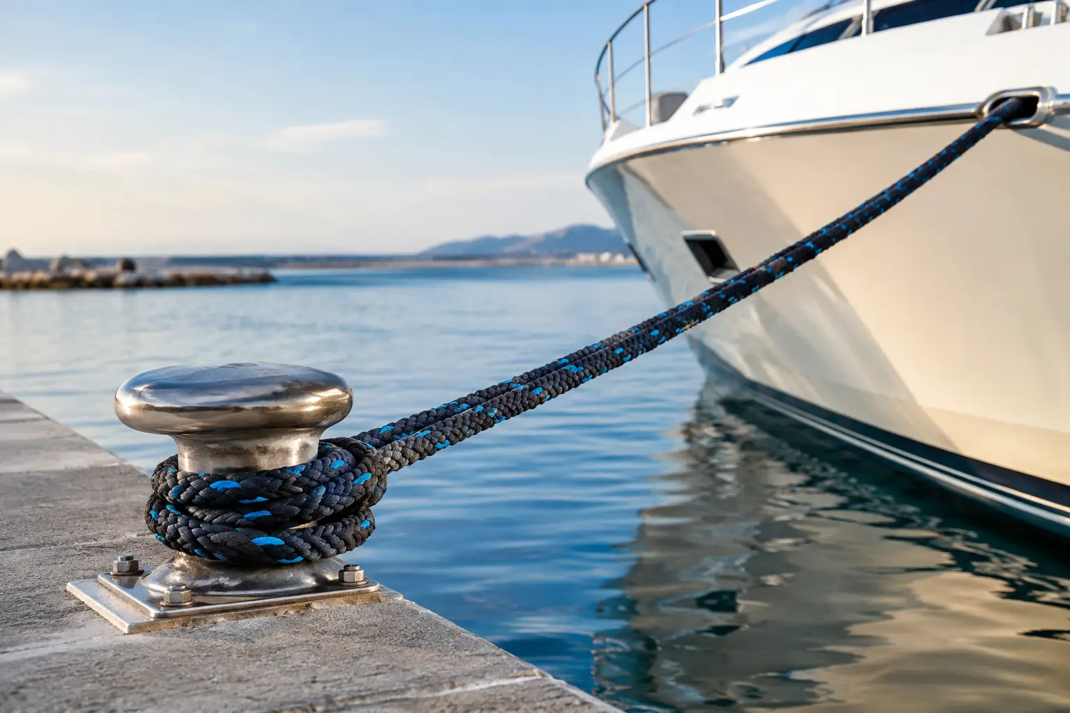 Mooring tail selection guide for safer berthing